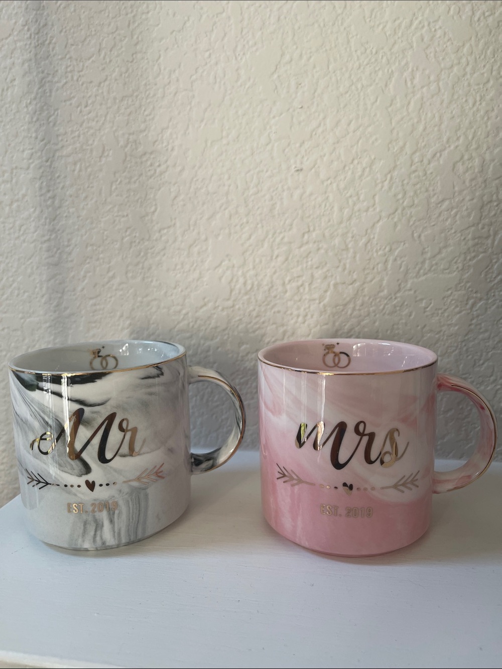 Mr. & Mrs. Coffee Mug Set